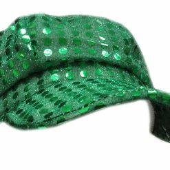 Bewild Irish Green Sequin Newsboy Party Hat