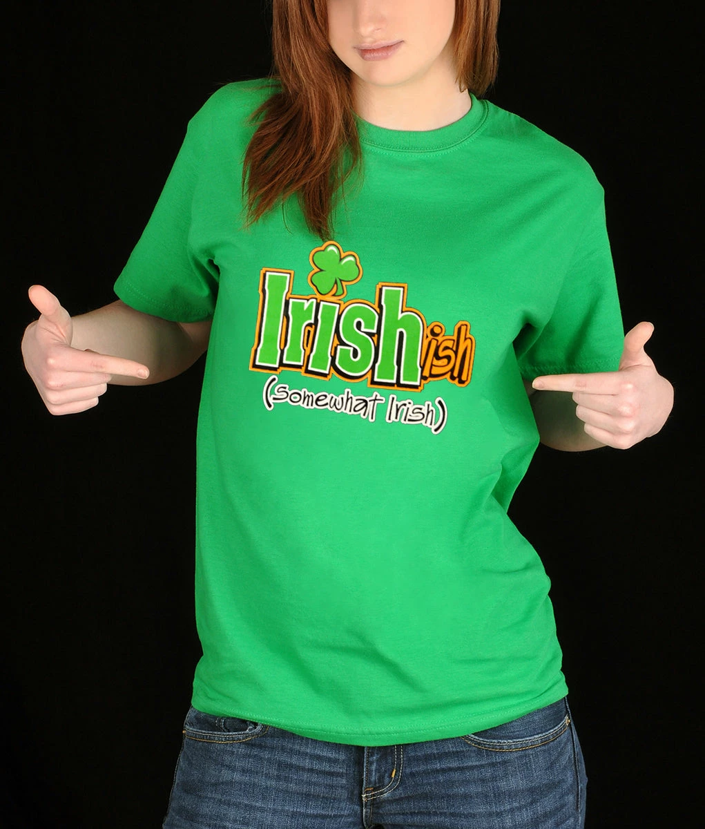 Bewild Irish-Ish Funny Girl's T-Shirt St.Patricks Day 3 Bewild Irish-Ish Funny Girl's T-Shirt St.Patricks Day