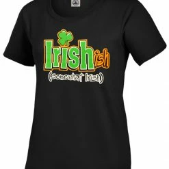 Bewild Irish-Ish Funny Girl's T-Shirt St.Patricks Day 17 Bewild Irish-Ish Funny Girl's T-Shirt St.Patricks Day