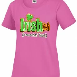 Bewild Irish-Ish Funny Girl's T-Shirt St.Patricks Day 18 Bewild Irish-Ish Funny Girl's T-Shirt St.Patricks Day