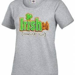 Bewild Irish-Ish Funny Girl's T-Shirt St.Patricks Day 20 Bewild Irish-Ish Funny Girl's T-Shirt St.Patricks Day