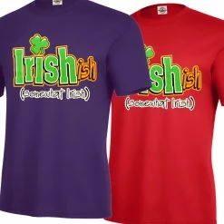 Bewild Irish-Ish Funny Men's T-Shirt St.Patricks Day