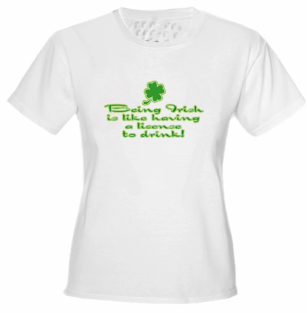 Bewild Irish License To Drink Girls T-Shirt St.Patricks Day 9 Bewild Irish License To Drink Girls T-Shirt St.Patricks Day