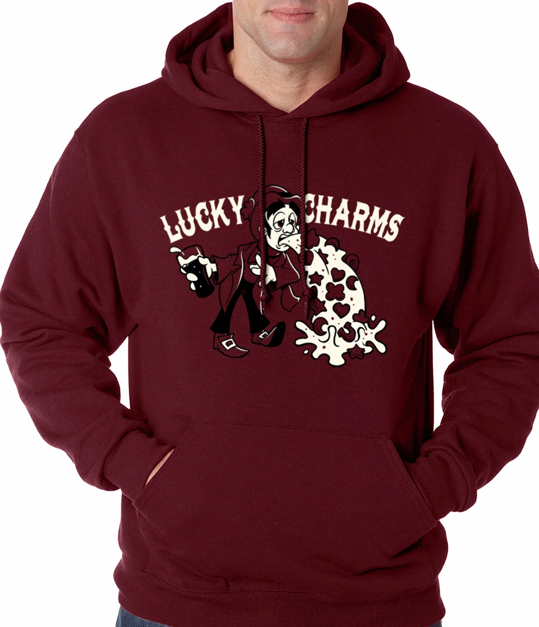 Bewild Irish Lucky Charms Funny Drinking Adult Hoodie St.Patricks Day 8 Bewild Irish Lucky Charms Funny Drinking Adult Hoodie St.Patricks Day
