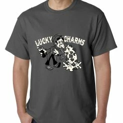 Bewild Men's T-Shirts Irish Lucky Charms Funny Drinking Mens T-shirt 15 Bewild Men's T-Shirts Irish Lucky Charms Funny Drinking Mens T-shirt