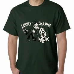Bewild Men's T-Shirts Irish Lucky Charms Funny Drinking Mens T-shirt 16 Bewild Men's T-Shirts Irish Lucky Charms Funny Drinking Mens T-shirt