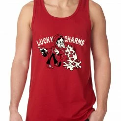 Bewild St.Patricks Day Irish Lucky Charms Funny Drinking Tank Top