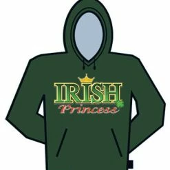 Bewild St.Patricks Day Irish Princess Hoodie