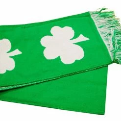 Bewild Irish Shamrock Good Luck Reversible Scarf 11 Bewild Irish Shamrock Good Luck Reversible Scarf