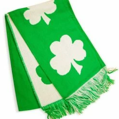 Bewild Irish Shamrock Good Luck Reversible Scarf 12 Bewild Irish Shamrock Good Luck Reversible Scarf