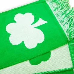 Bewild Irish Shamrock Good Luck Reversible Scarf 13 Bewild Irish Shamrock Good Luck Reversible Scarf