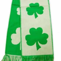 Bewild Irish Shamrock Good Luck Reversible Scarf 14 Bewild Irish Shamrock Good Luck Reversible Scarf
