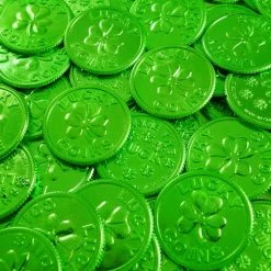 Bewild Accessories Irish Shamrock Lucky Coins