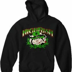 Bewild Irish Stoner Sweatshirt - Highrish Hoodie Unisex Sweatshirts & Long Sleeve