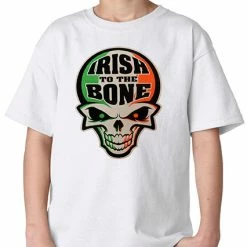 Bewild St.Patricks Day Irish To The Bone Kid's T-Shirt 16 Bewild St.Patricks Day Irish To The Bone Kid's T-Shirt