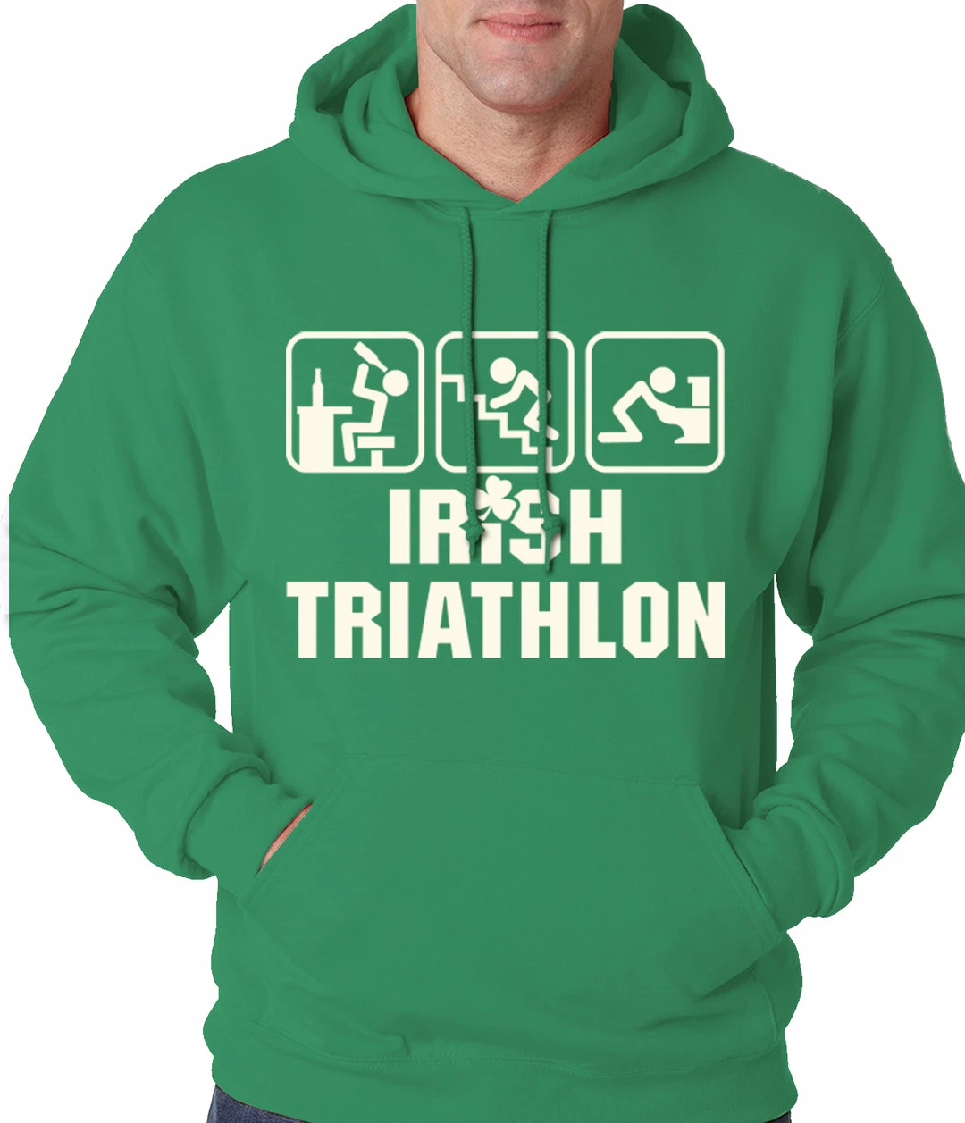 Bewild St.Patricks Day Irish Triathlon Funny St. Patrick's Day Adult Hoodie 3 Bewild St.Patricks Day Irish Triathlon Funny St. Patrick's Day Adult Hoodie