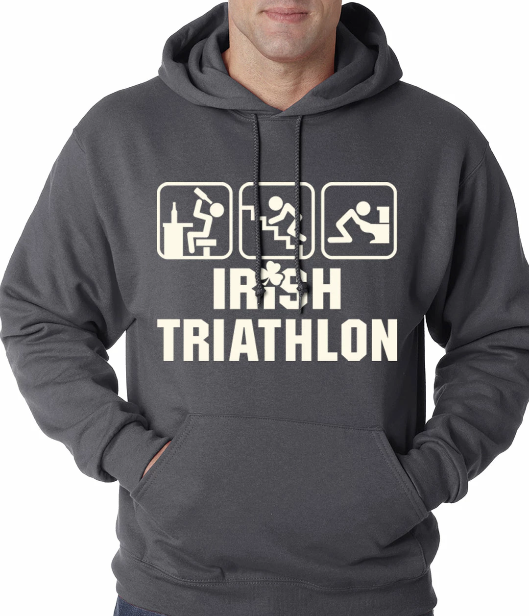 Bewild St.Patricks Day Irish Triathlon Funny St. Patrick's Day Adult Hoodie 6 Bewild St.Patricks Day Irish Triathlon Funny St. Patrick's Day Adult Hoodie