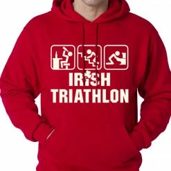 Bewild St.Patricks Day Irish Triathlon Funny St. Patrick's Day Adult Hoodie 18 Bewild St.Patricks Day Irish Triathlon Funny St. Patrick's Day Adult Hoodie