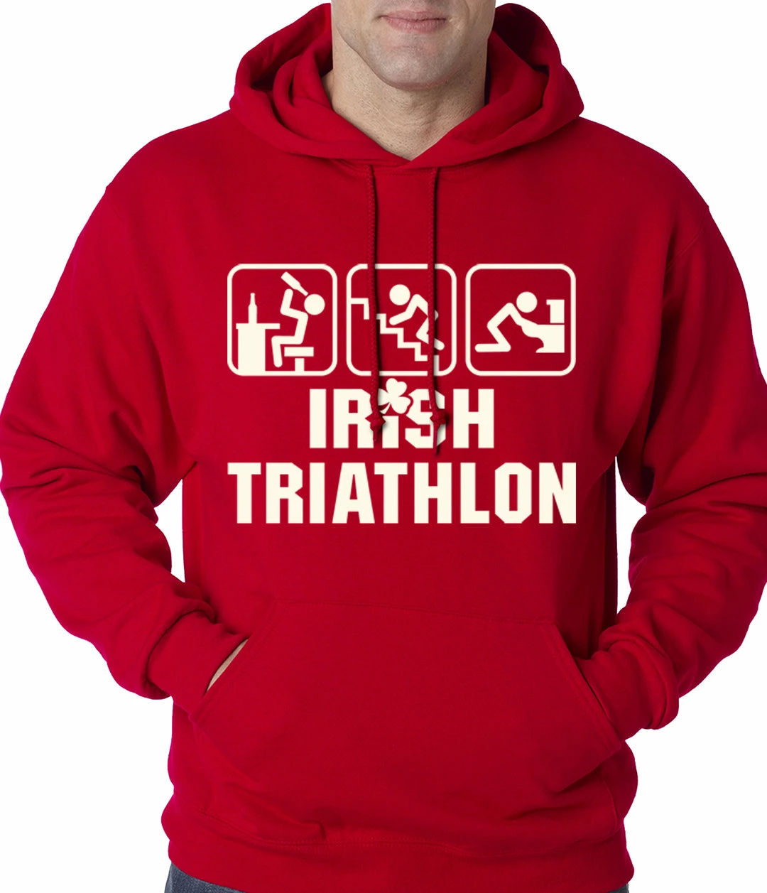 Bewild St.Patricks Day Irish Triathlon Funny St. Patrick's Day Adult Hoodie 10 Bewild St.Patricks Day Irish Triathlon Funny St. Patrick's Day Adult Hoodie