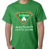 Bewild Irishman Saving The World One Drink At A Time Mens T-shirt 2 Bewild Irishman Saving The World One Drink At A Time Mens T-shirt