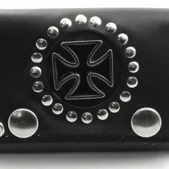 Bewild Wallets & Chains Iron Cross Premium Leather Chain Wallet