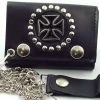 Bewild Wallets & Chains Iron Cross Premium Leather Chain Wallet 2 Bewild Wallets & Chains Iron Cross Premium Leather Chain Wallet