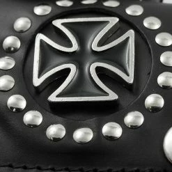 Bewild Wallets & Chains Iron Cross Premium Leather Chain Wallet