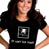 Bewild It Can't Lick Itself Girls T-Shirt 2 Bewild It Can't Lick Itself Girls T-Shirt