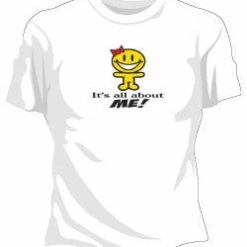 Bewild It's All About Me Girls T-Shirt Cool Funny & Offensive