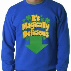 Bewild It's Magically Delicious Irish Shamrock Crewneck