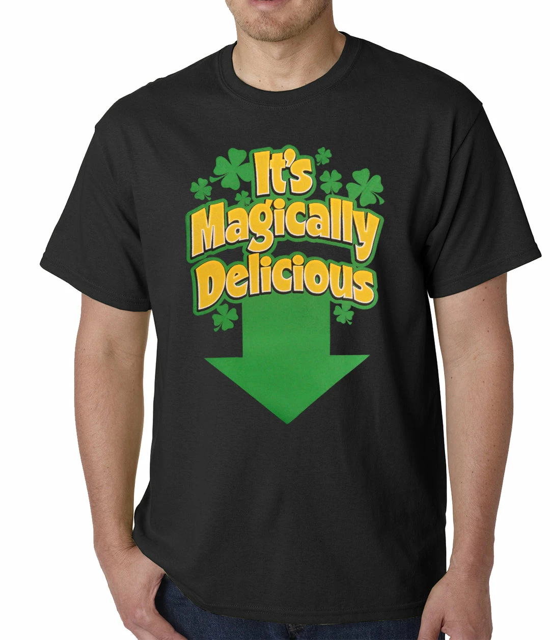 Bewild It's Magically Delicious Irish Shamrock Mens T-shirt St.Patricks Day 5 Bewild It's Magically Delicious Irish Shamrock Mens T-shirt St.Patricks Day