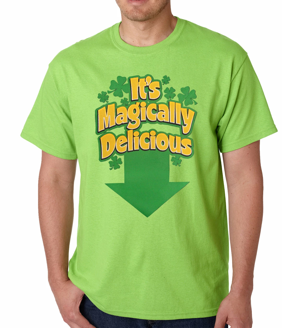 Bewild It's Magically Delicious Irish Shamrock Mens T-shirt St.Patricks Day 8 Bewild It's Magically Delicious Irish Shamrock Mens T-shirt St.Patricks Day