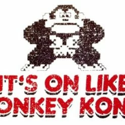 Bewild Cool Funny & Offensive It's On Like Donkey Kong Girls T-Shirt :: Vintage Gamer Chick Tee 14 Bewild Cool Funny & Offensive It's On Like Donkey Kong Girls T-Shirt :: Vintage Gamer Chick Tee