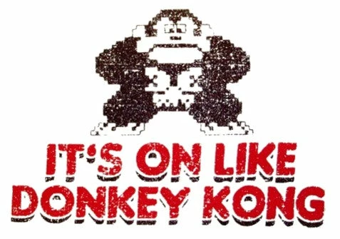 Bewild Cool Funny & Offensive It's On Like Donkey Kong Girls T-Shirt :: Vintage Gamer Chick Tee 8 Bewild Cool Funny & Offensive It's On Like Donkey Kong Girls T-Shirt :: Vintage Gamer Chick Tee