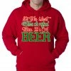 Bewild It's The Most Wonderful Time For A Beer Adult Hoodie Holiday Prints