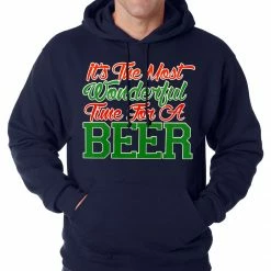 Bewild It's The Most Wonderful Time For A Beer Adult Hoodie Holiday Prints 16 Bewild It's The Most Wonderful Time For A Beer Adult Hoodie Holiday Prints