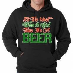 Bewild It's The Most Wonderful Time For A Beer Adult Hoodie Holiday Prints 12 Bewild It's The Most Wonderful Time For A Beer Adult Hoodie Holiday Prints