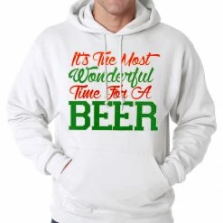 Bewild It's The Most Wonderful Time For A Beer Adult Hoodie Holiday Prints 17 Bewild It's The Most Wonderful Time For A Beer Adult Hoodie Holiday Prints