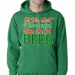 Bewild It's The Most Wonderful Time For A Beer Adult Hoodie Holiday Prints 15 Bewild It's The Most Wonderful Time For A Beer Adult Hoodie Holiday Prints