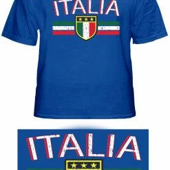 Bewild Italia Vintage Shield International Mens T-Shirt