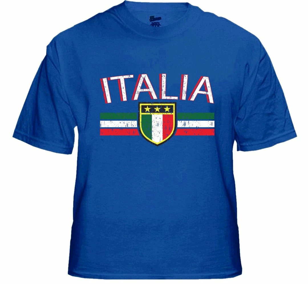 Bewild Italia Vintage Shield International Mens T-Shirt 5 Bewild Italia Vintage Shield International Mens T-Shirt