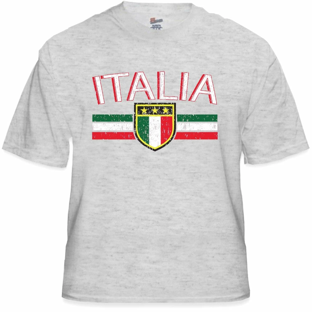 Bewild Italia Vintage Shield International Mens T-Shirt 7 Bewild Italia Vintage Shield International Mens T-Shirt