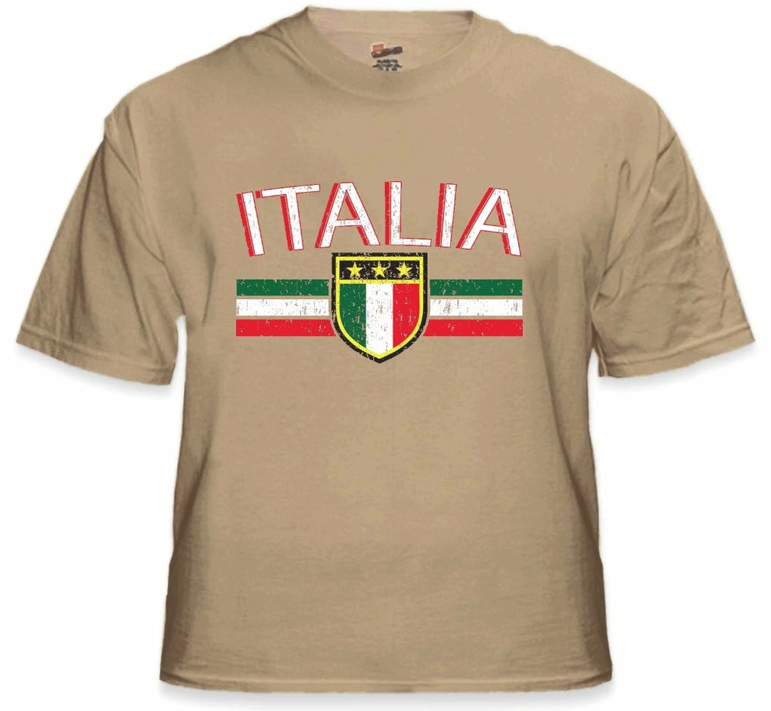 Bewild Italia Vintage Shield International Mens T-Shirt 8 Bewild Italia Vintage Shield International Mens T-Shirt