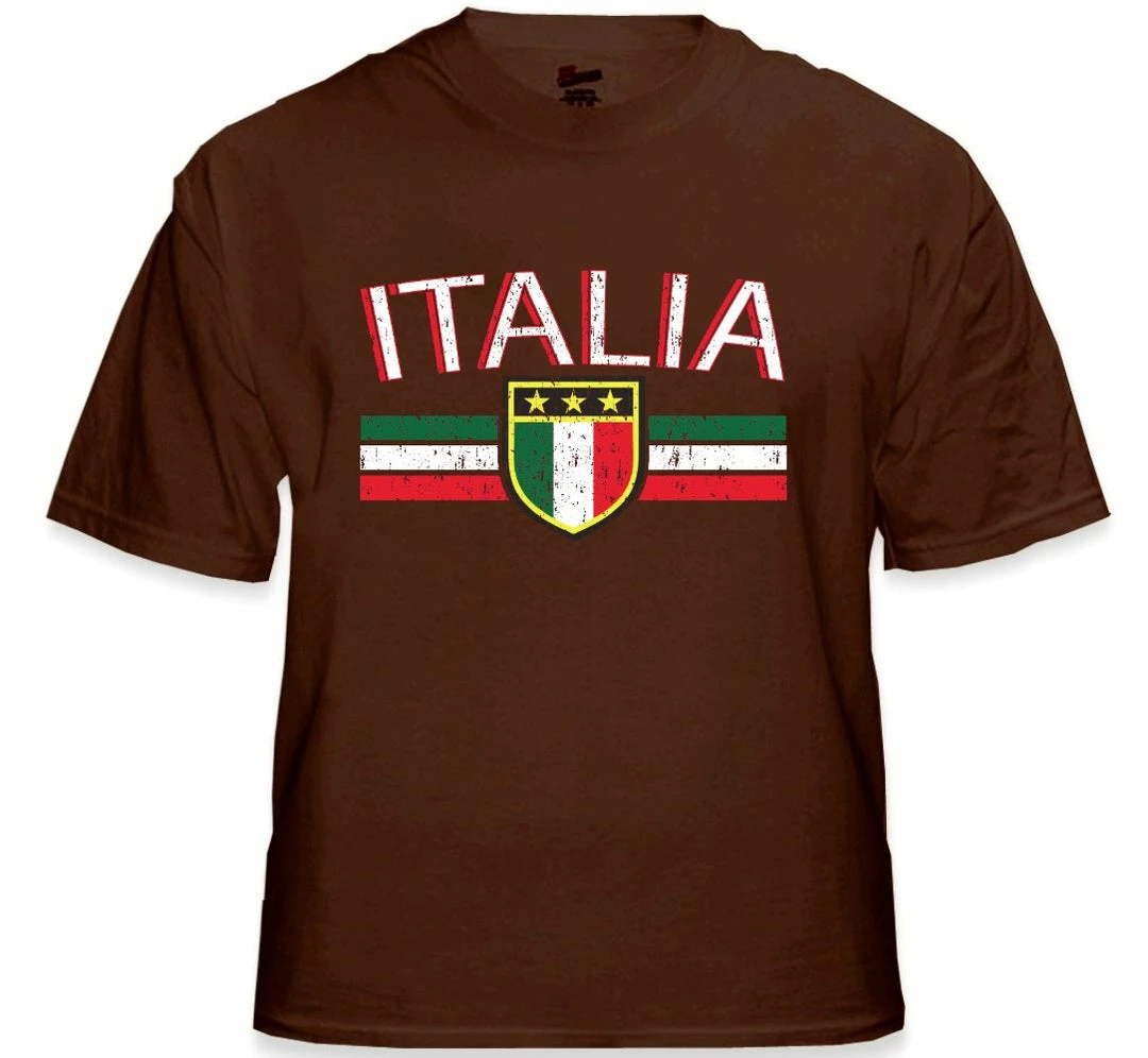 Bewild Italia Vintage Shield International Mens T-Shirt 9 Bewild Italia Vintage Shield International Mens T-Shirt