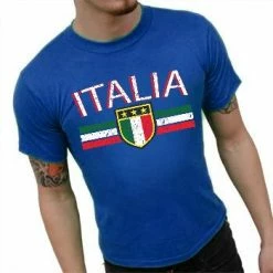 Bewild Italia Vintage Shield International Mens T-Shirt 18 Bewild Italia Vintage Shield International Mens T-Shirt