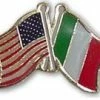 Bewild Italian American Lapel Pin Lapel Pins