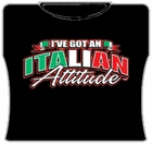 Bewild Nationality & Ethnic Italian Attitude Girls T-Shirt 5 Bewild Nationality & Ethnic Italian Attitude Girls T-Shirt
