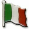 Bewild Italian Flag Lapel Pin