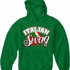 Bewild Italian Swag Adult Hoodie Nationality & Ethnic