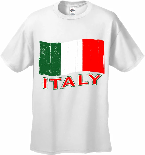 Bewild Nationality & Ethnic Italy Vintage Flag Men's T-Shirt 7 Bewild Nationality & Ethnic Italy Vintage Flag Men's T-Shirt
